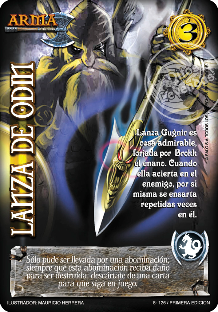 lanza de odin