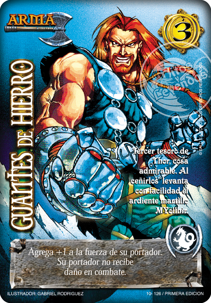 guantes de hierro