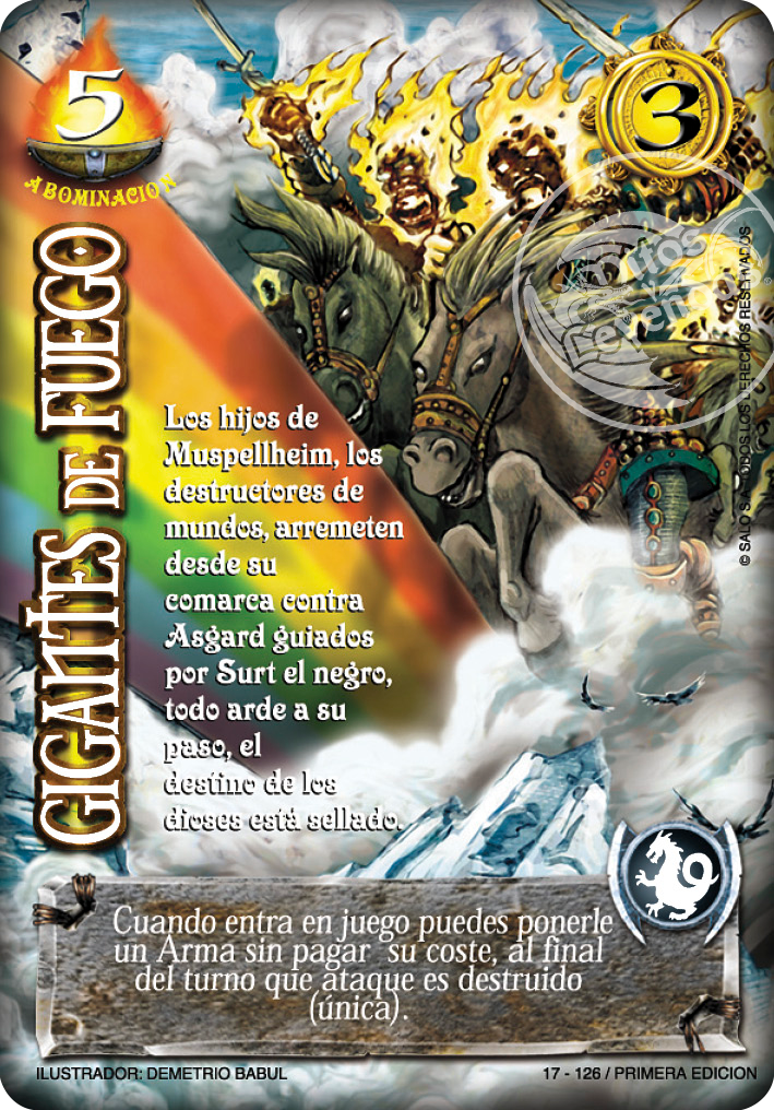 gigantes de fuego