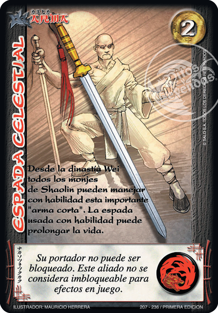 espada celestial