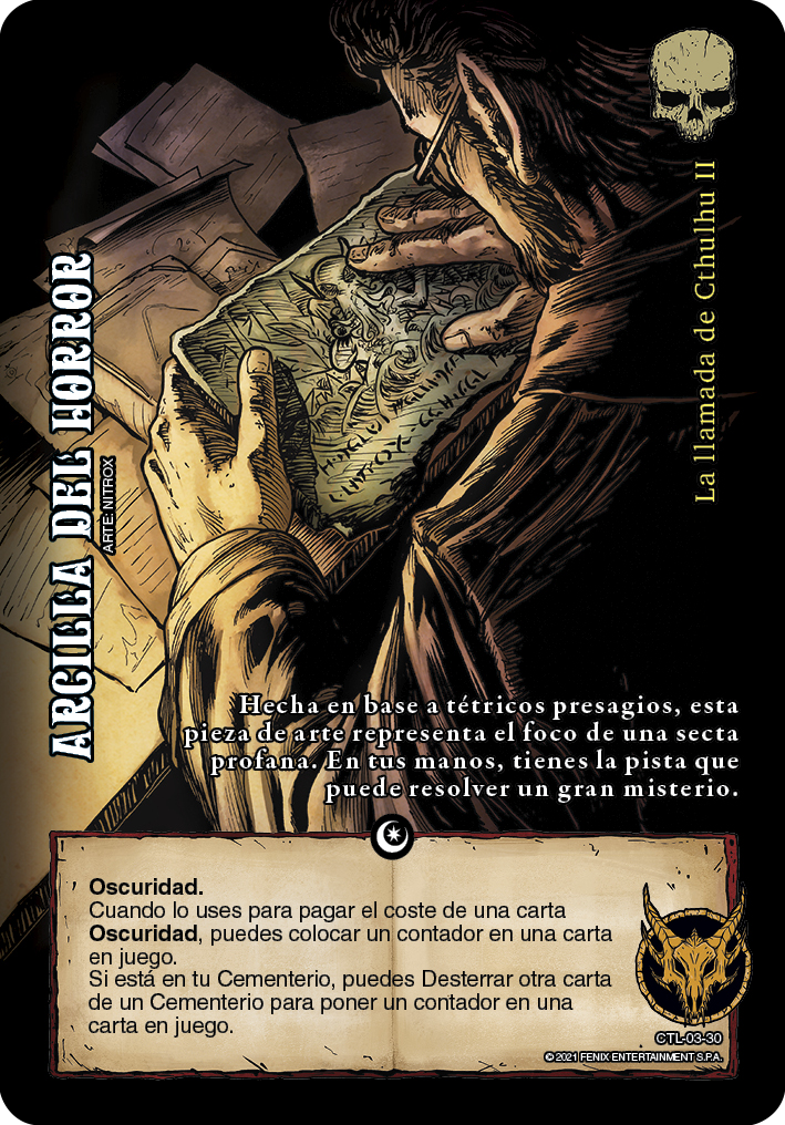 arcilla del horror
