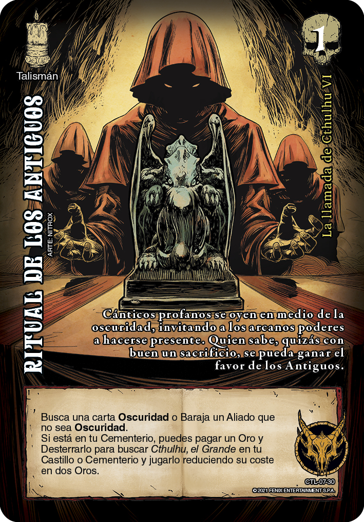 ritual de los antiguos