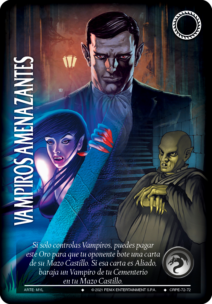 vampiros amenazantes
