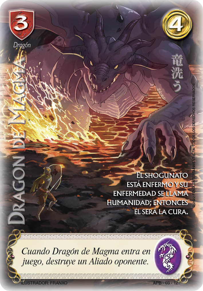 dragon de magma
