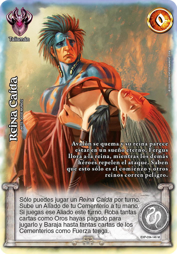 reina caida