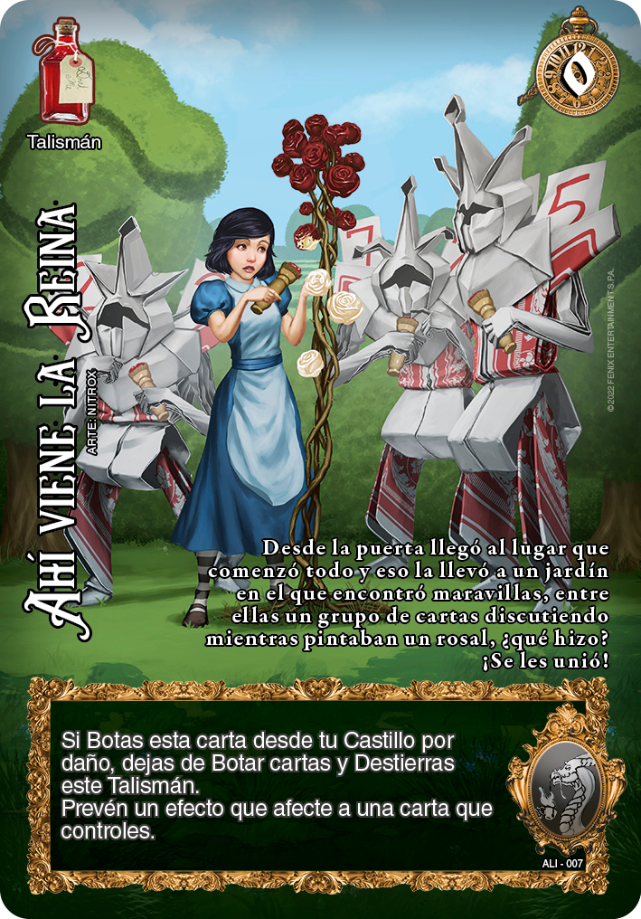 ahi viene la reina