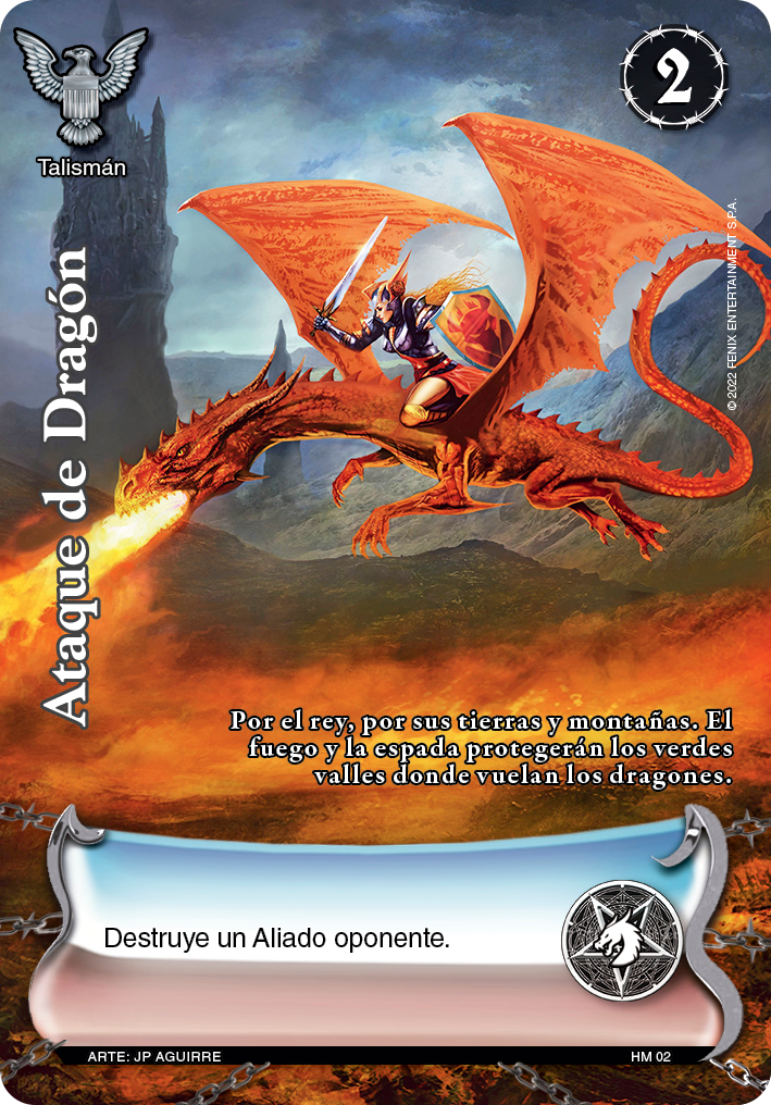 ataque de dragon