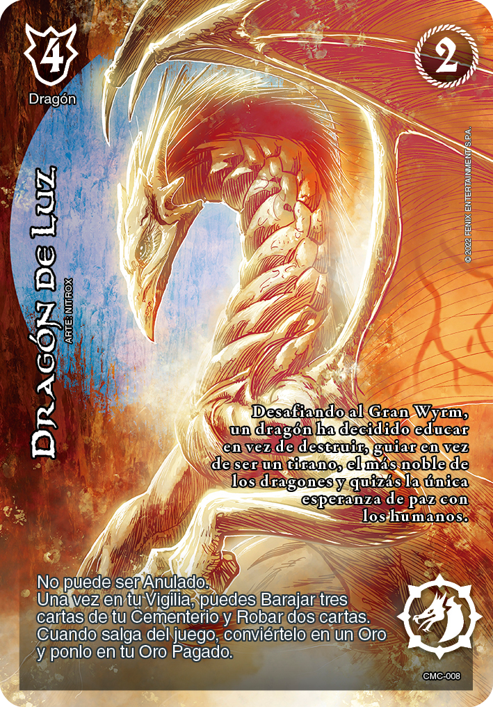 dragon de luz