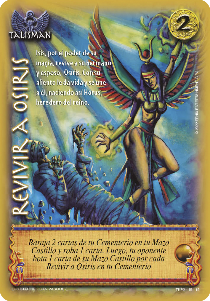 revivir a osiris