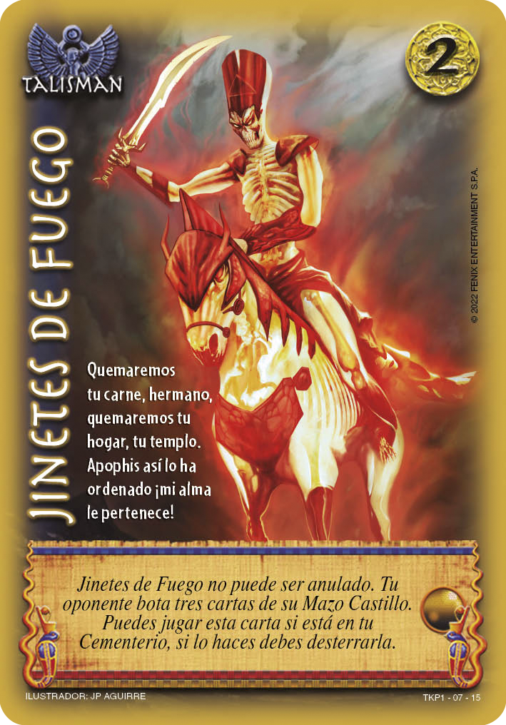 jinetes de fuego