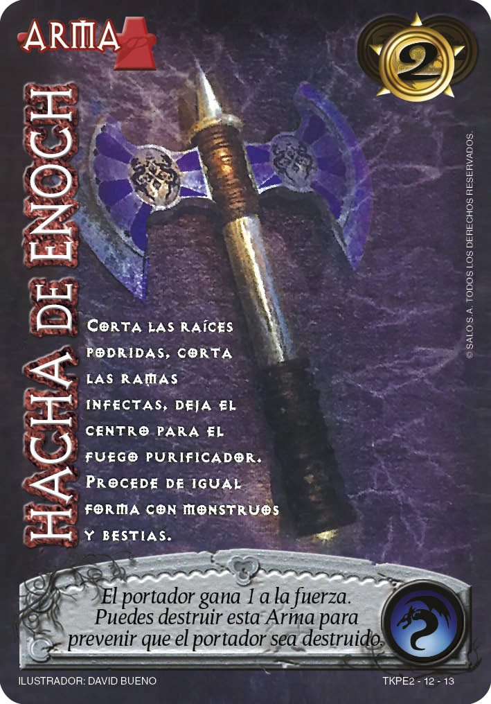 hacha de enoch