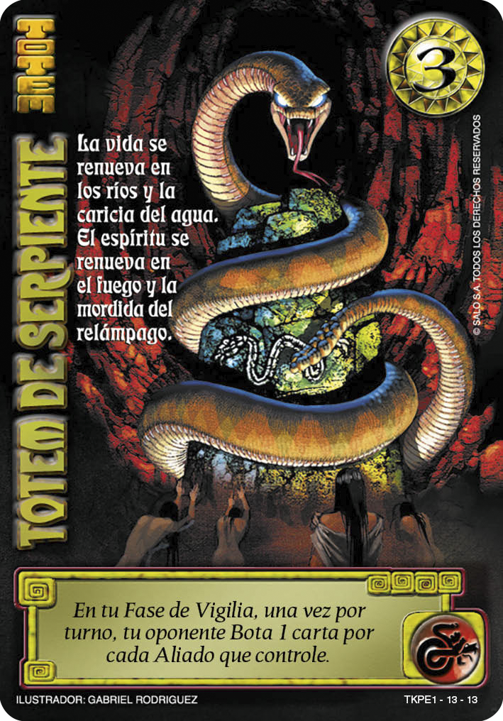 totem de serpiente