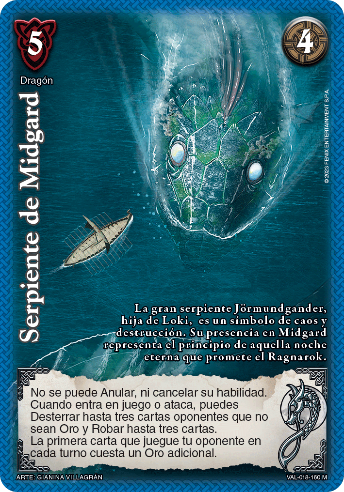 serpiente de midgard