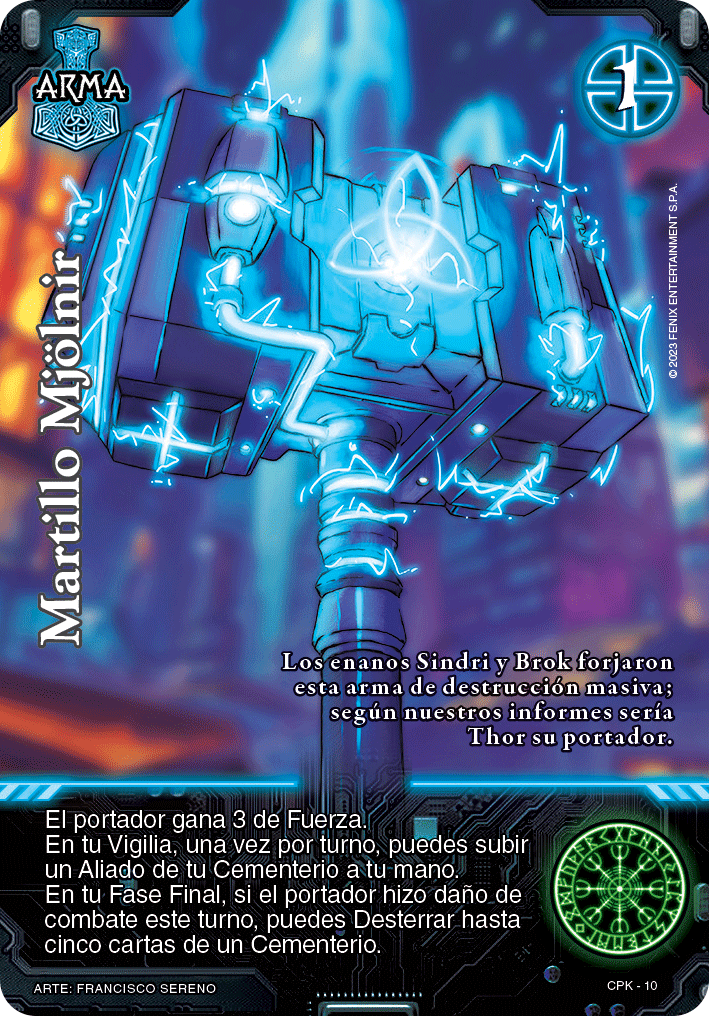martillo mjlnir