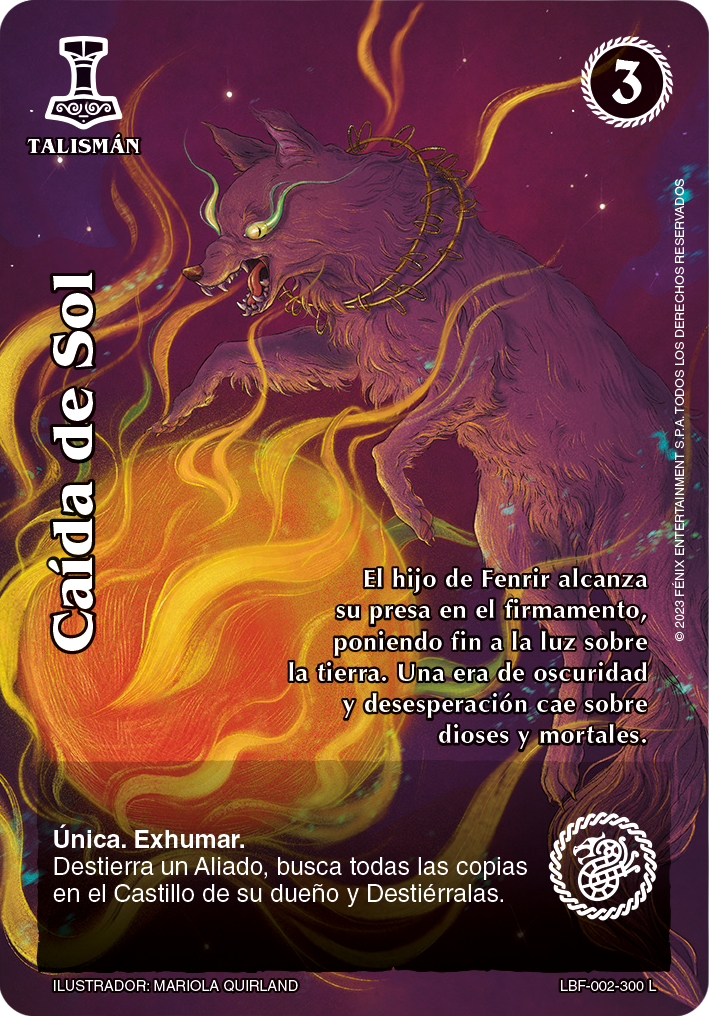 caida de sol