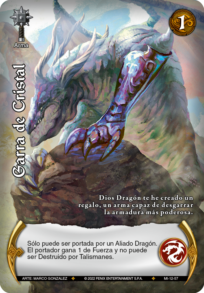 garra de cristal