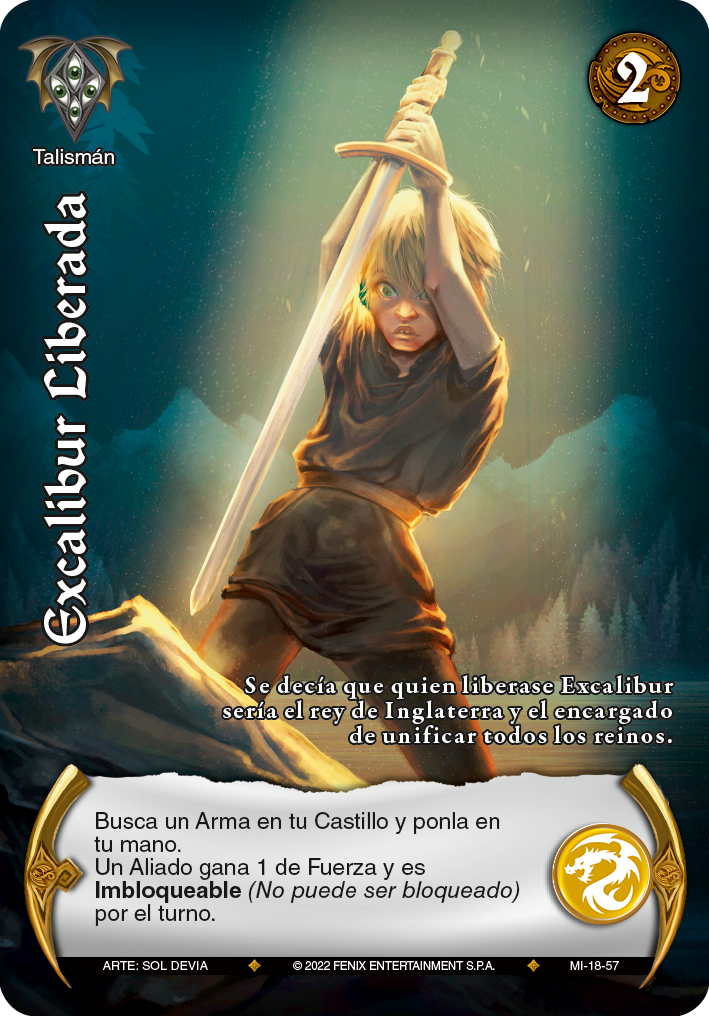 excalibur liberada