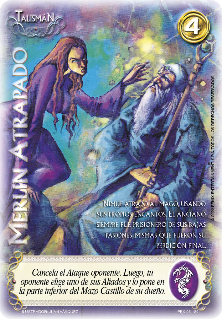 merlin atrapado