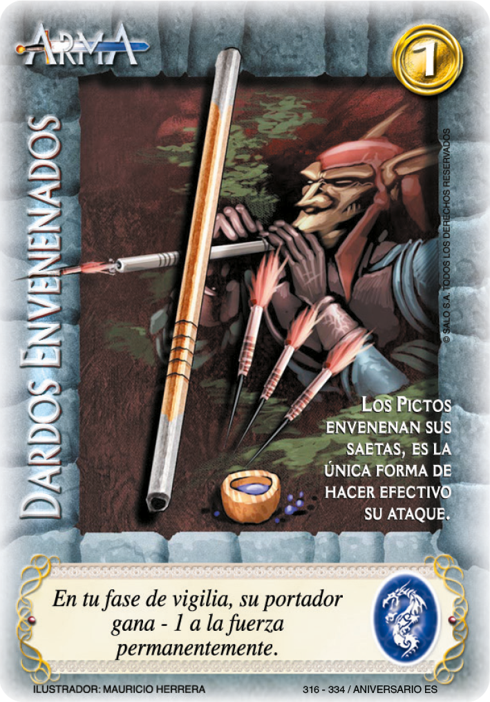 dardos envenenados