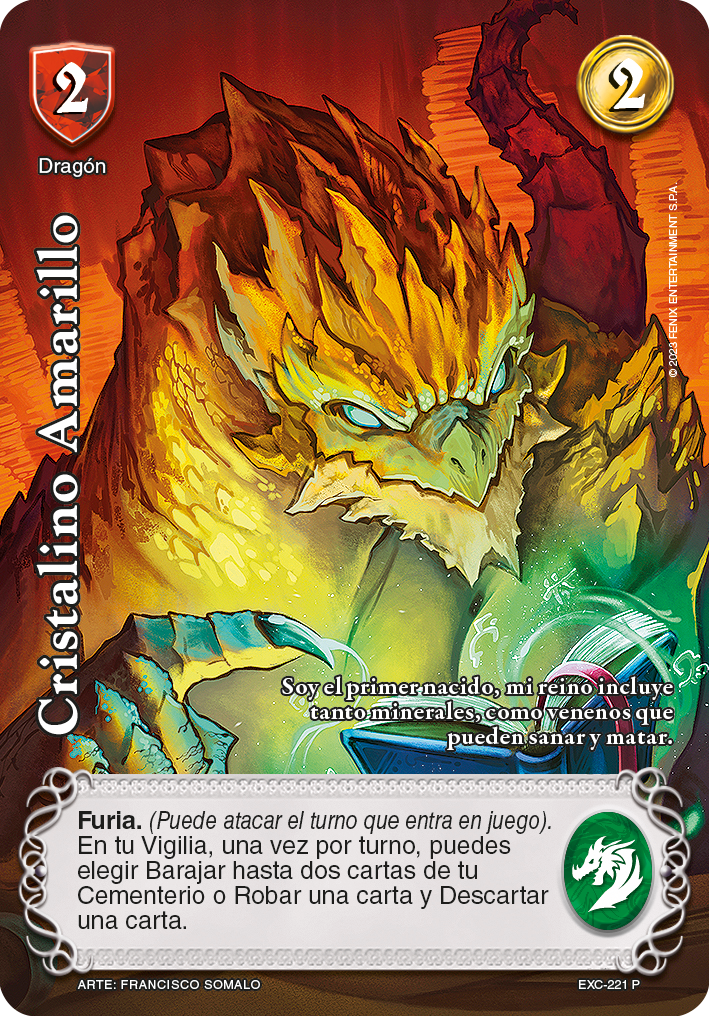 cristalino amarillo
